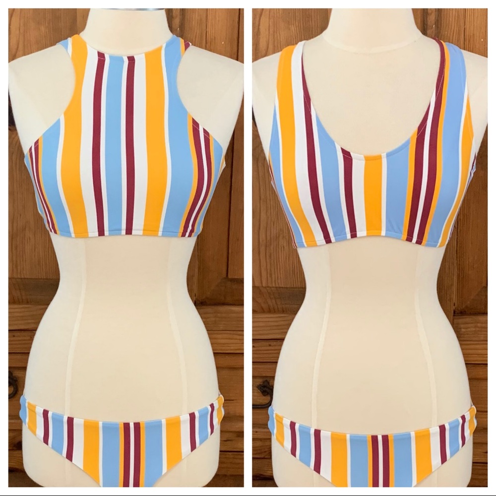 Venus 2 piece bikini set with reversible top